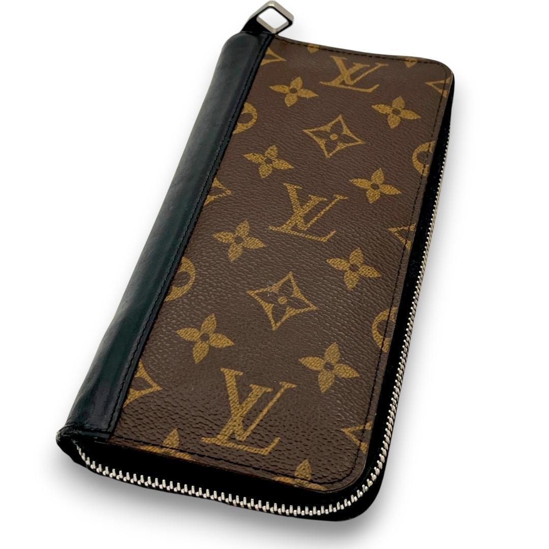 ルイヴィトン長財布 モノグラムマカサー ジッピーウォレット ヴェルティカル　M60109