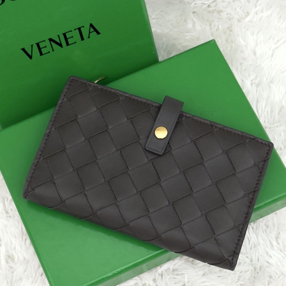 目立った傷や汚れなし】☆極上美品☆RFID内蔵 BOTTEGA VENETA 財布
