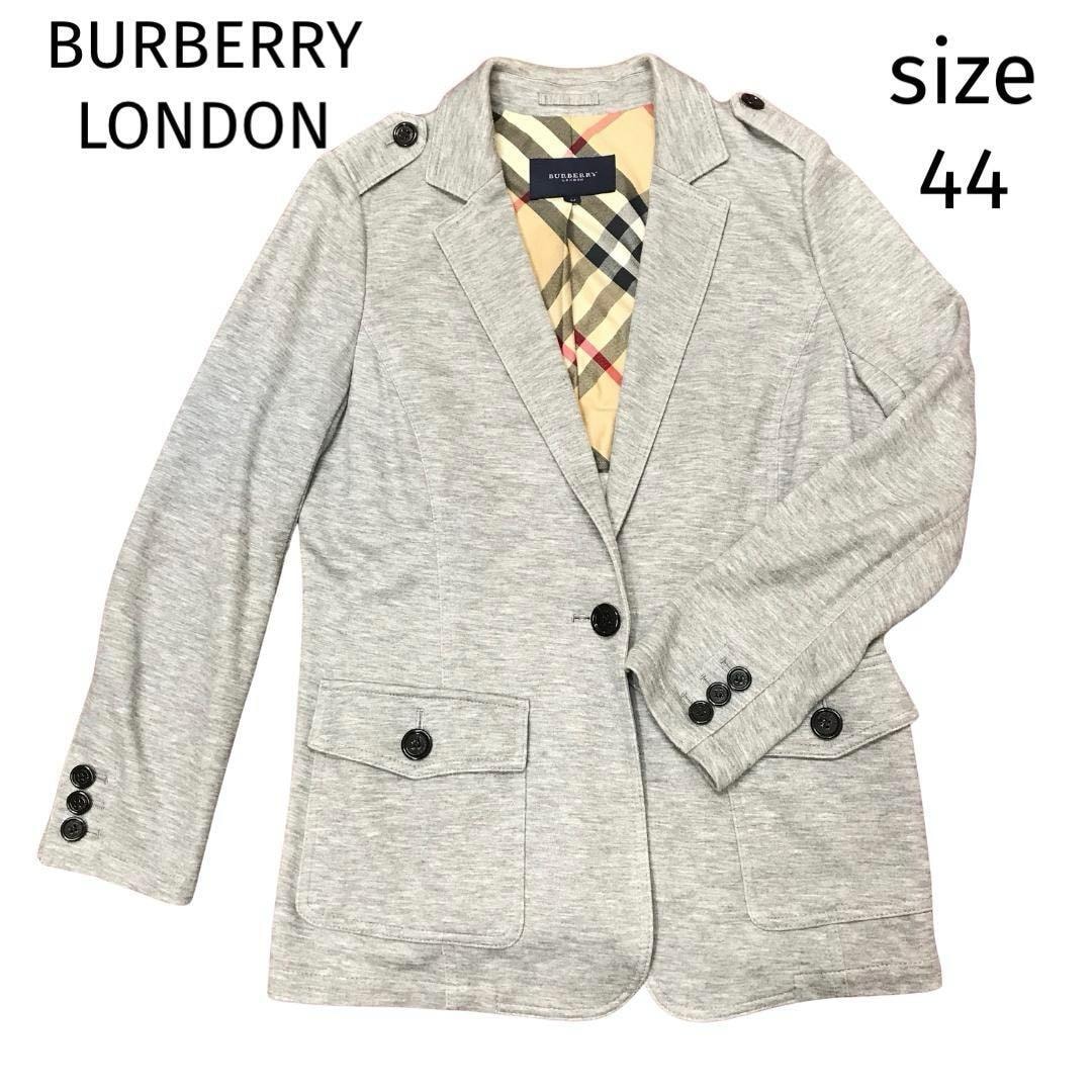 ☆美品☆BURBERRY LONDON スウェットジャケット グレー サイズ44