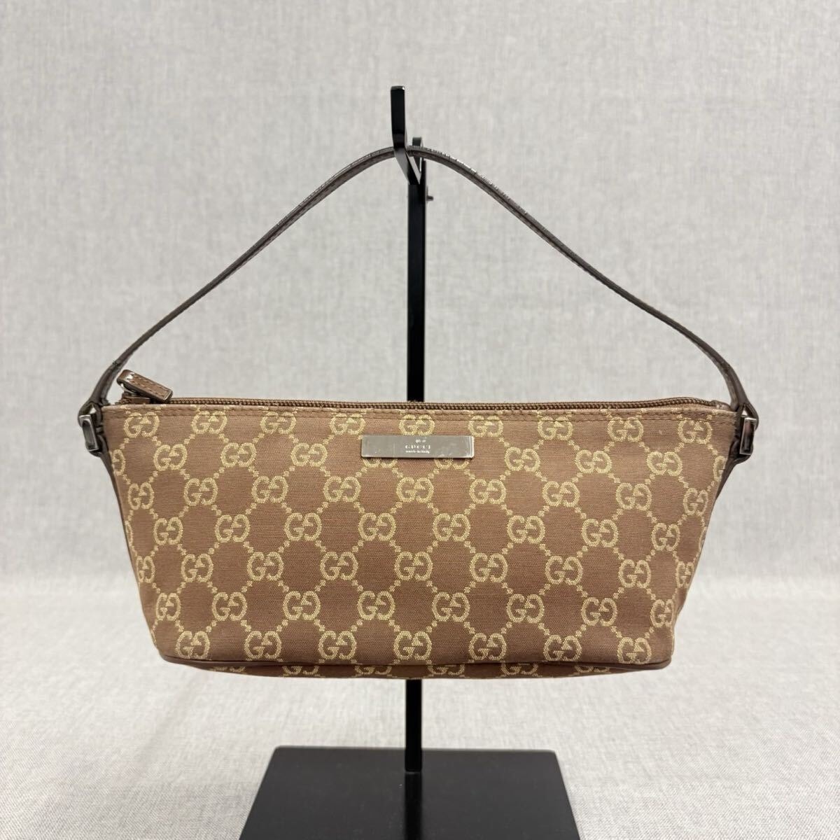 B (目立った傷や汚れなし)】美品 GUCCI グッチ GGキャンバス