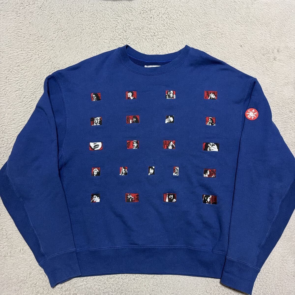 新製品 C.E CAVEMPT シーイー NOISE FLEECE CREWNECK L 【公式通販】