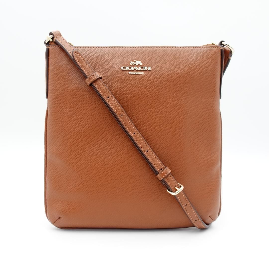 未使用級 COACH コーチ ショルダーバッグ F36063 レディース ポーチ サコッシュ スマホショルダー ブラウン