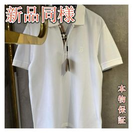 きれい バーバリー 481Q ライランド アバタ ポロシャツ グレー系