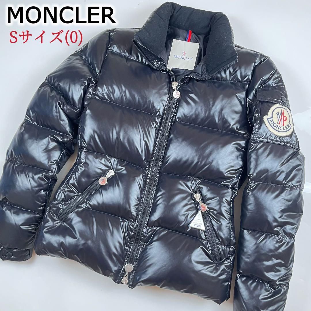 【極美品】MONCLER モンクレール ダウン ジャケット アウター レディース ダウンジャケット BADIA バディア ブラック S Sサイズ ナイロン