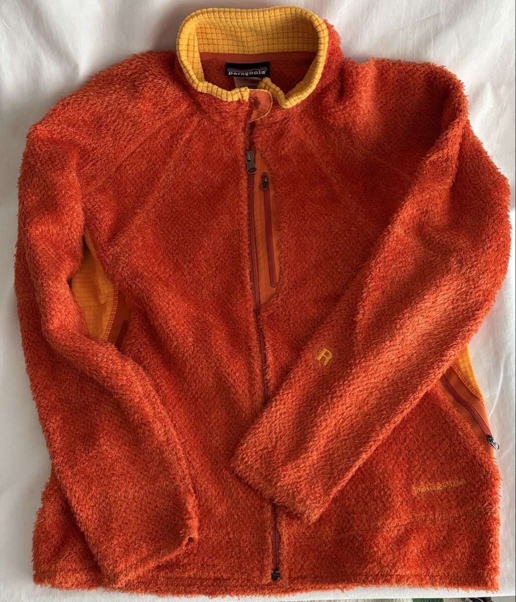 【希少】ヴィンテージpatagoniaフリースジャケットパ タゴニア フリースジャケット フリース ジャケット オレンジ