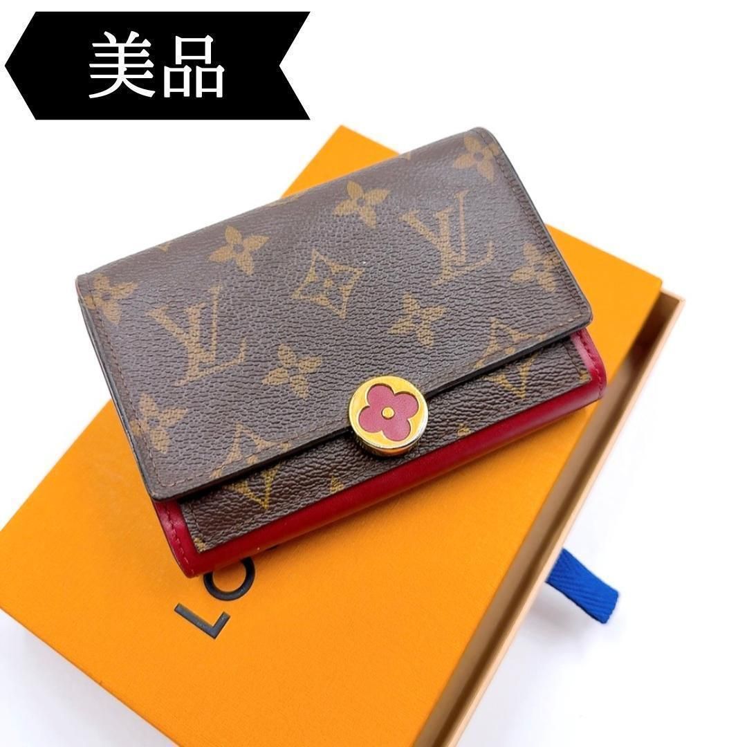 ◇ルイヴィトン◇モノグラム/ポルトフォイユフロールコンパクト/財布/M64588