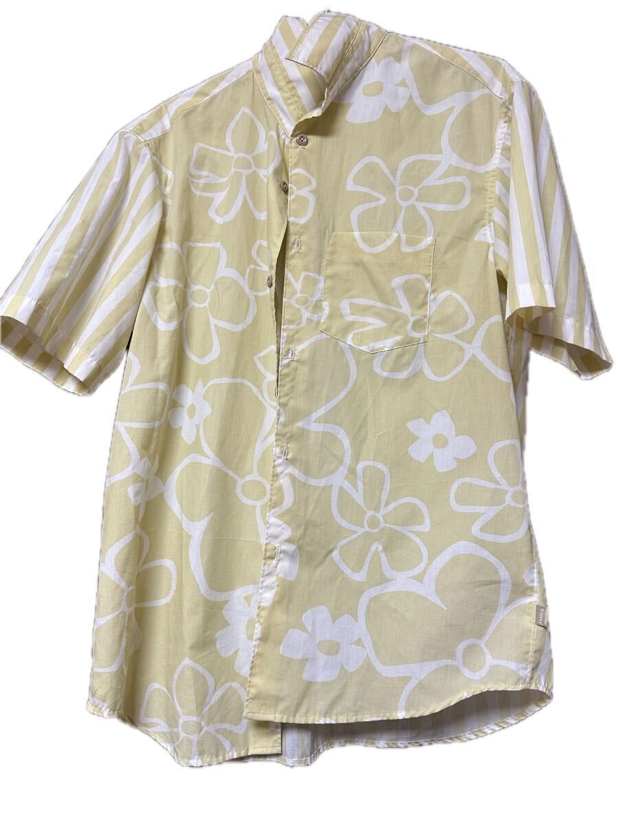 Stussy 半袖シャツ Lサイズ イエロー