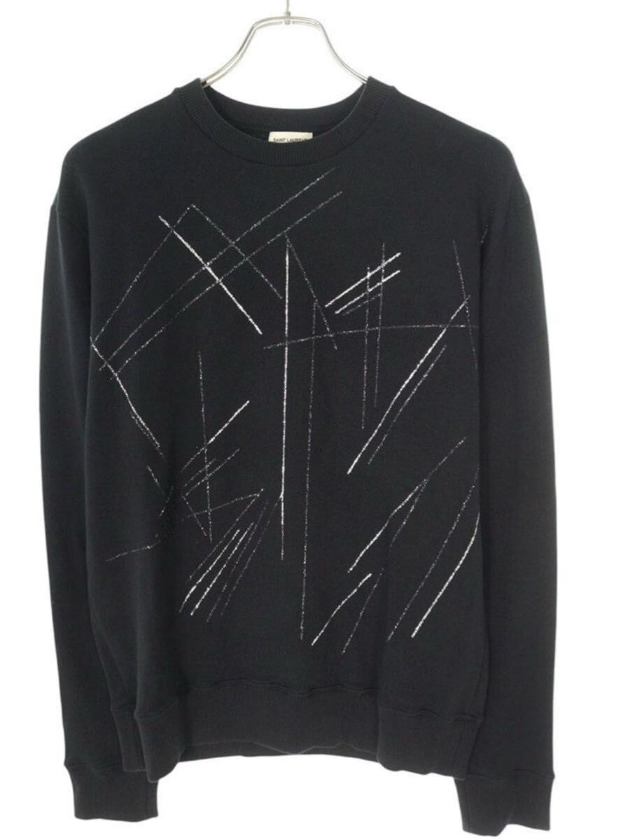 サンローランパリ グリッターラメ スウェット