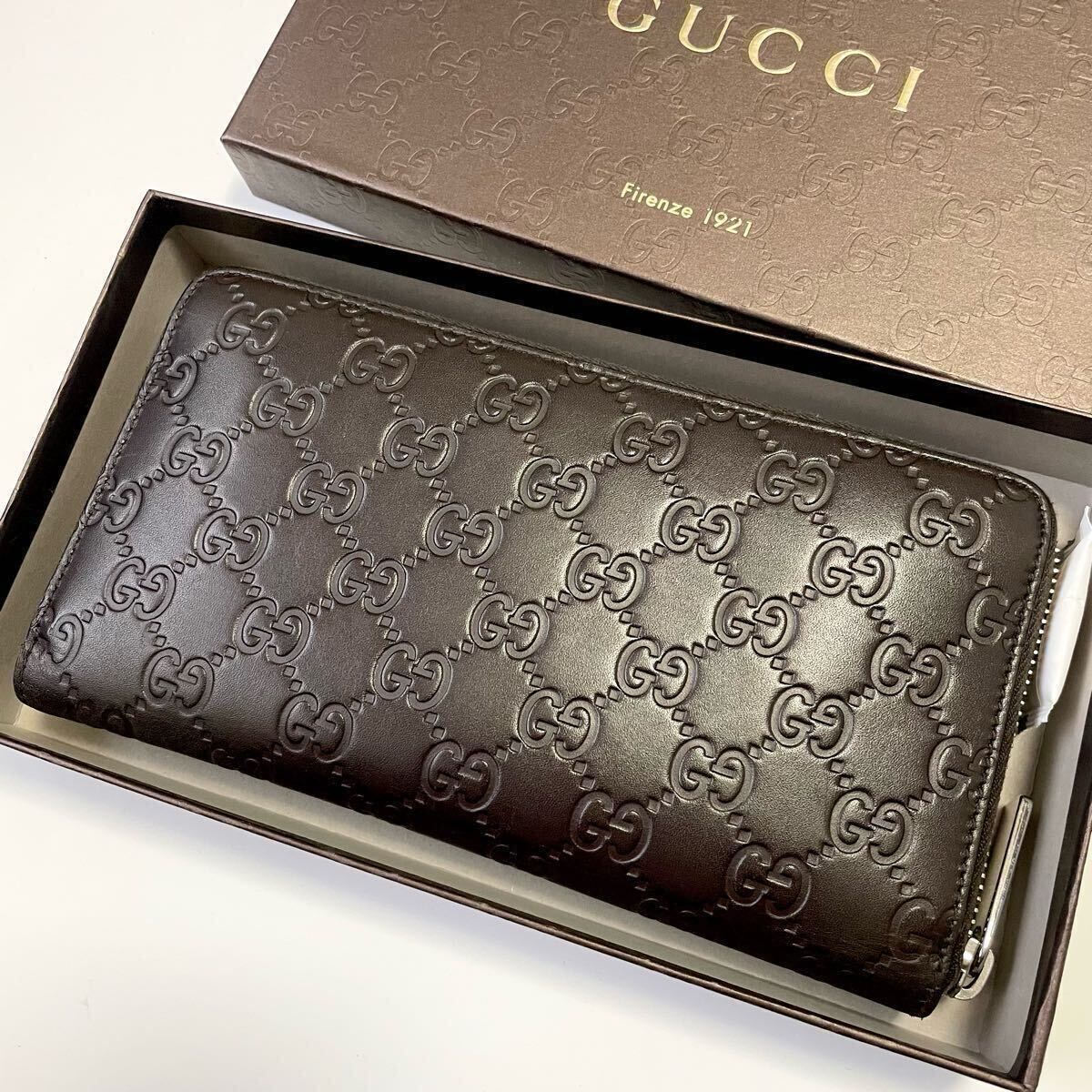 やや傷や汚れあり】☆GUCCI グッチ シマ オーガナイザー