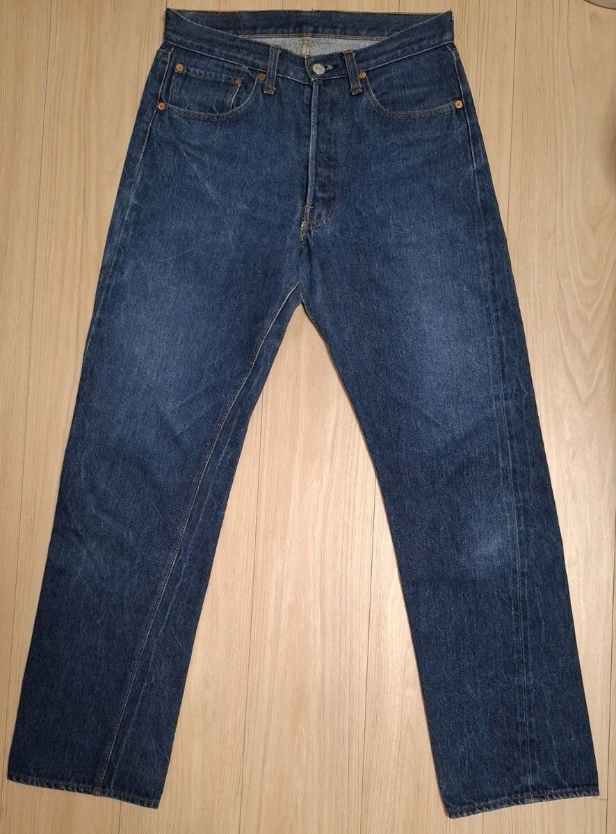【濃紺】70s LEVI'S リーバイス 501 66後期 ヴィンテージ【美品】実寸W78 ゴールデンサイズ