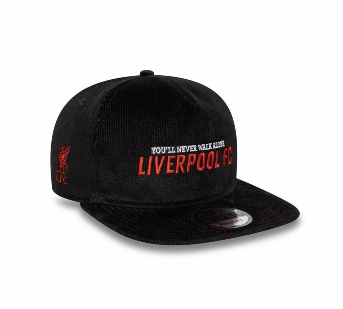 ニューエラ　キャップ　スナップバック　19TWENTY Liverpool FC リヴァプールFC コーデュロイ ブラック ブラック New