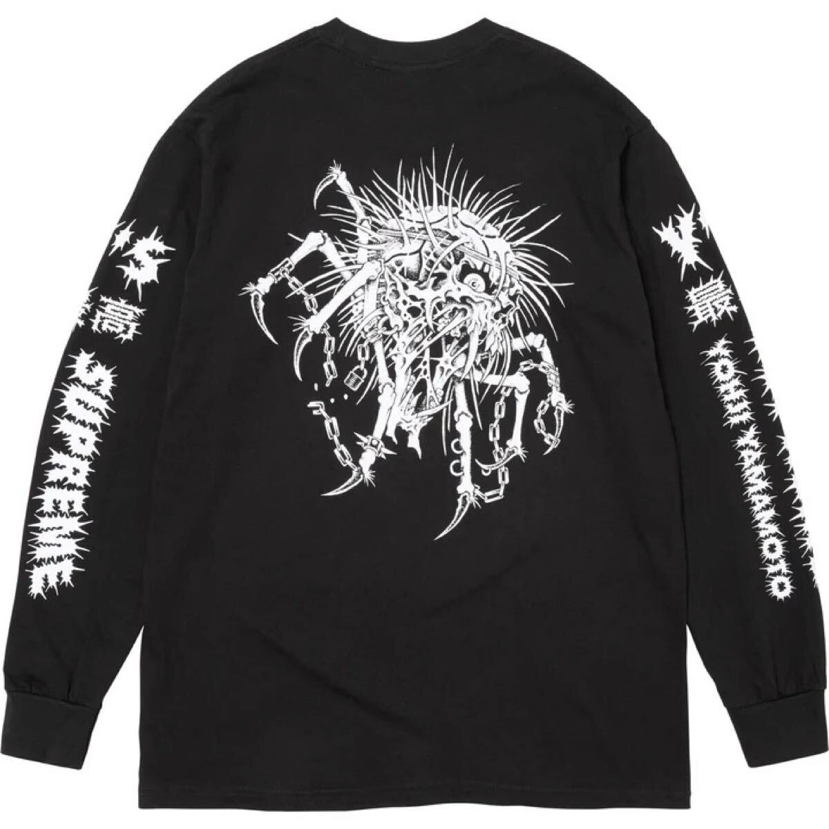 （XL）25aw Supreme Y’s L/S Tee Black 未使用品 シュプリーム ヨウジ ヤマモト バックプリント ロンT Yohji Yamamoto タテゥーアート