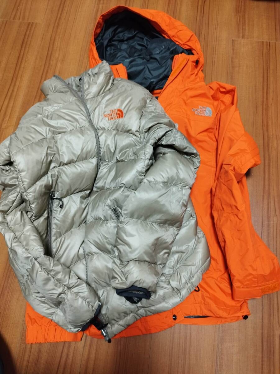 美品 ノースフェイス ナイロンジャンバー アウター ゼウストリクライメイトジャケット NP61208 インナー スキー スノボー