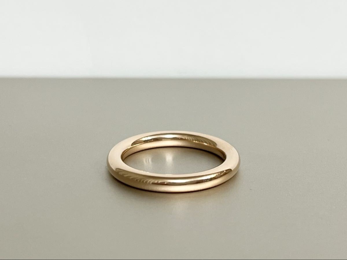 K18PG ティファニー バンドリング 指輪 廃盤 レア ピンクゴールド 18金 750