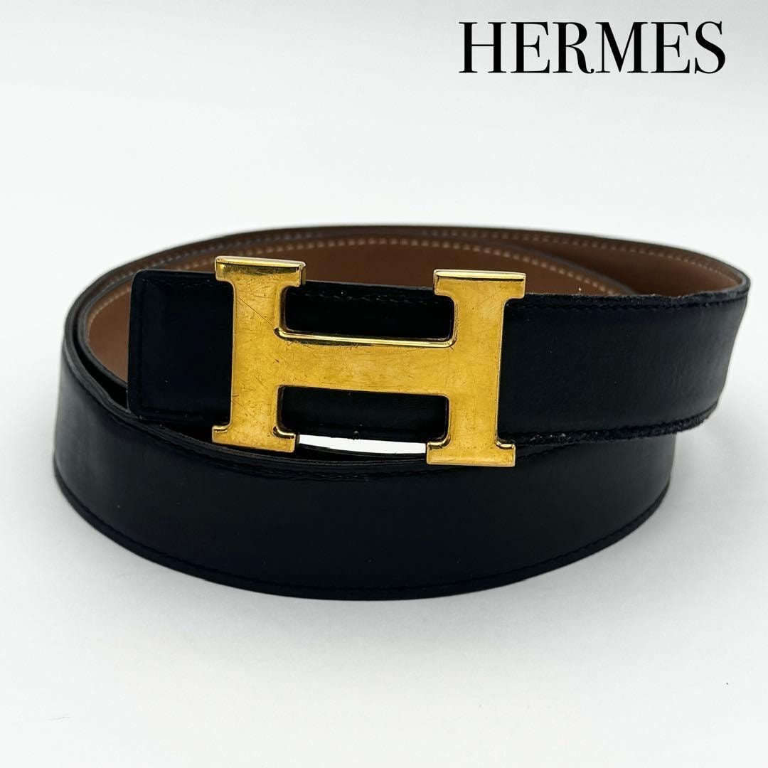B (目立った傷や汚れなし)】HERMES エルメス コンスタンス Hバックル
