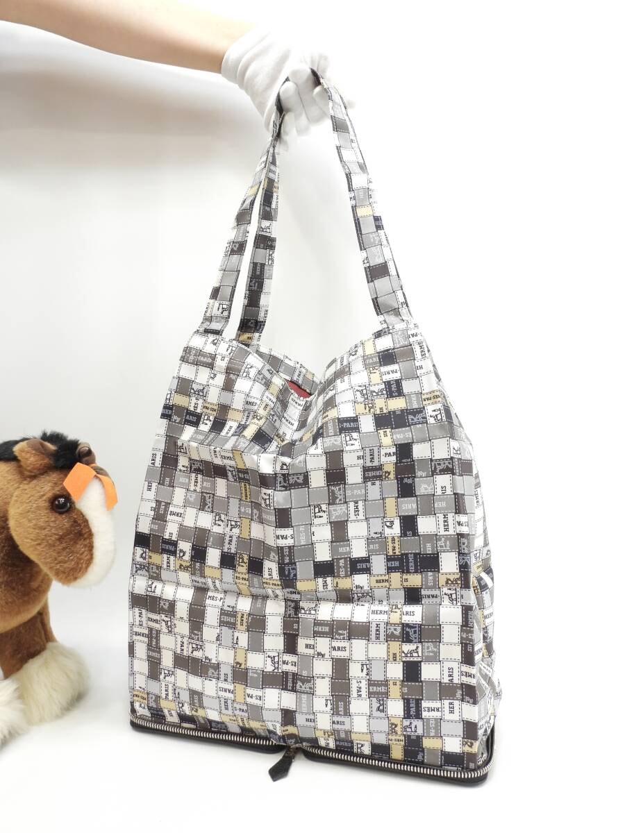 HERMESエルメス　シルキーポップ　ボルデュックリボン　携帯サブエコバッグ エルメス シルキーポップ ボルデュックリボン 携帯サブエコバッグ