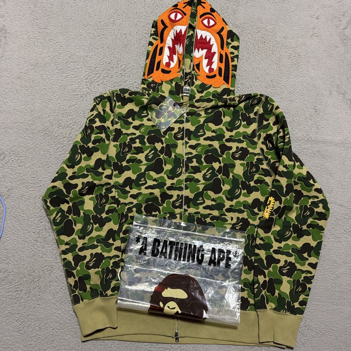 A BATHING APE x adidas Relaxed Fit Track Camo Shark Full Zip