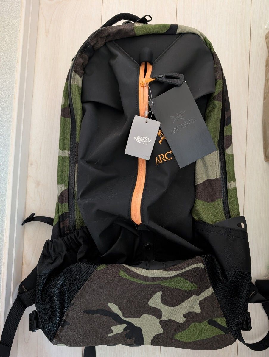 BEAMS 別注 ARC'TERYX アークテリクス ビームス ARRO 22 アロー バックパック 迷彩 カモフラ 新品タグ付