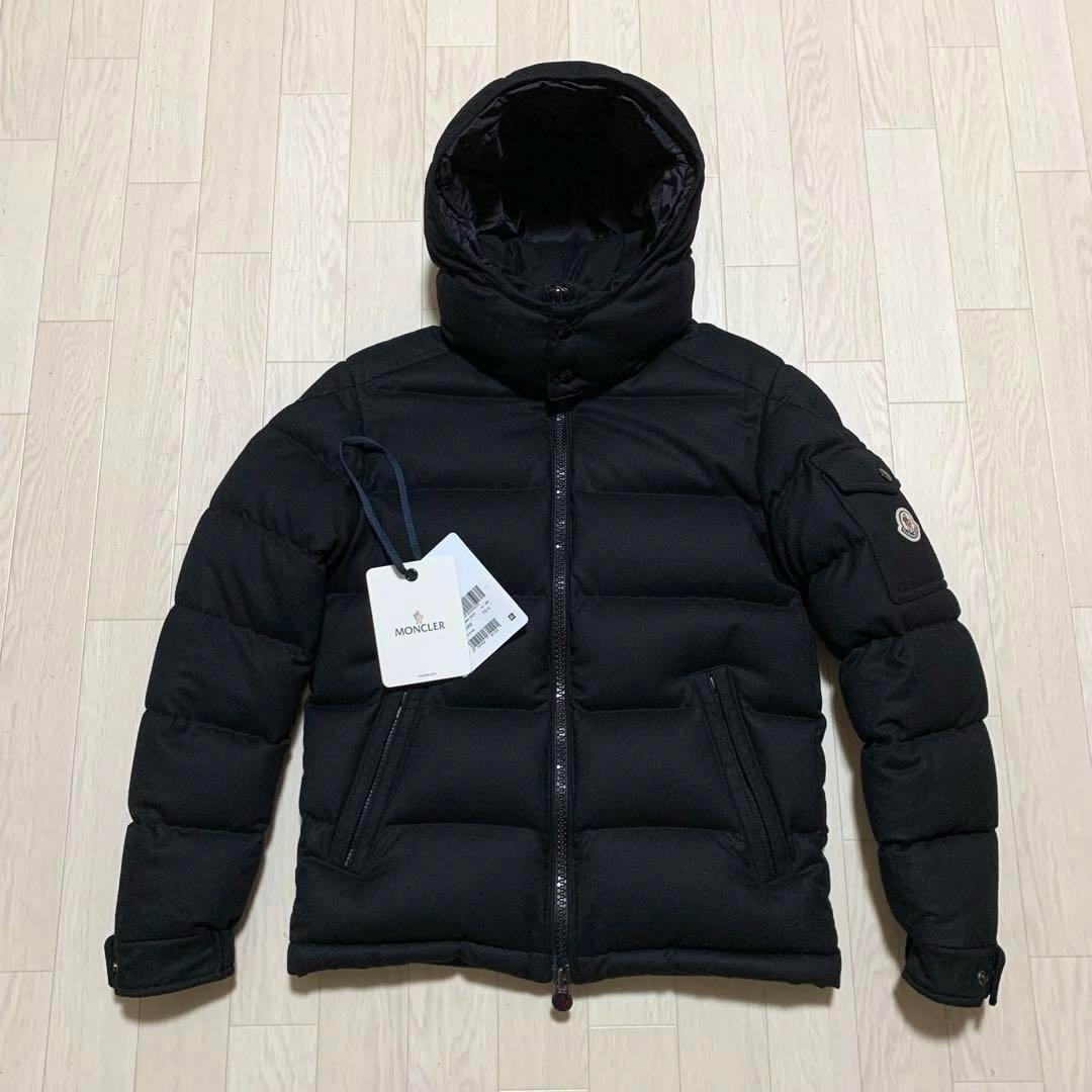 極美品モンクレール モンジュネーブル　ブラック　0 国内正規品　4D94