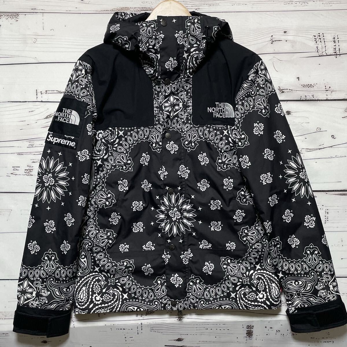 【鑑定料無料】SupremeThe North Face Bandana Mountain Jacket シュプリーム ノースフェイス バンダナ　マウンテンパーカー