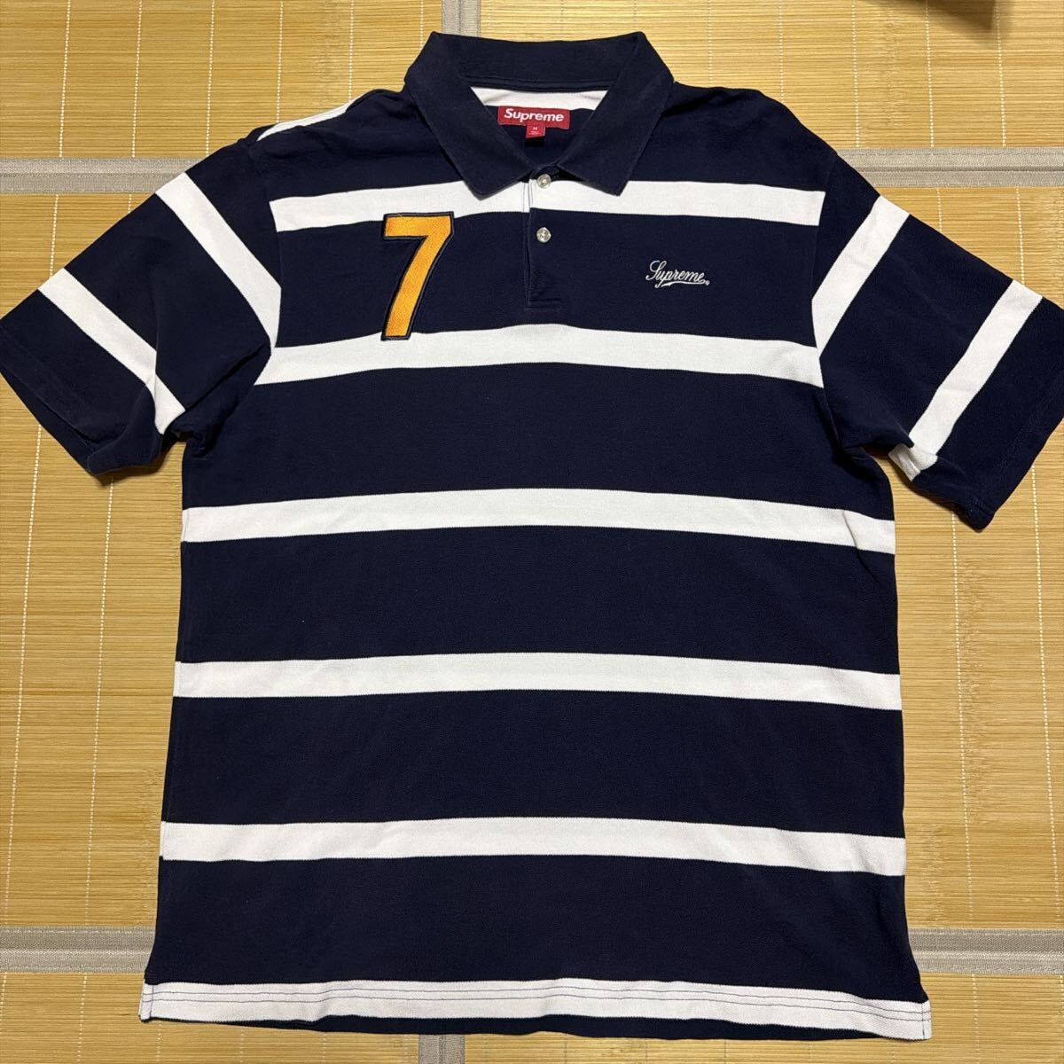 Supreme Beaded Zip Polo 