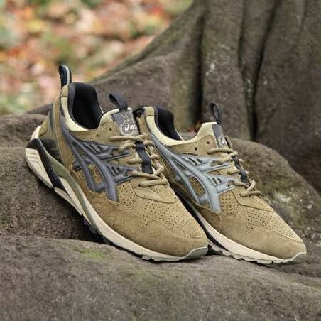 ASICS GEL-KAYANO TRAINER footpatrol OLIVE BLACK 28.25cm US10.5 アシックス ゲル カヤノ トレーナー フットパトロール オリーブ
