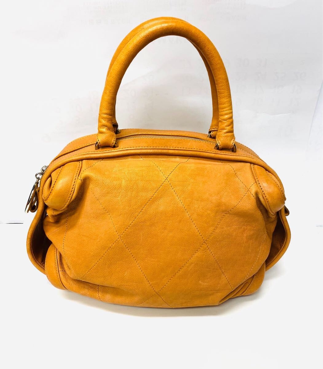 特価　美品　CHANEL　シャネル　ワイルドステッチ　ミニボストン　ハンドバッグ　ココマーク