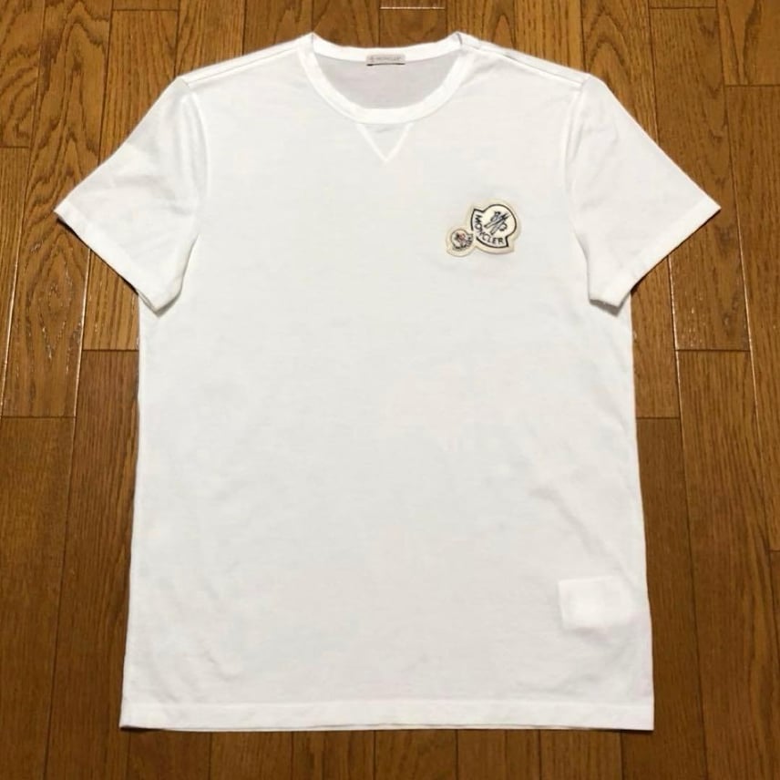 A (未使用に近い)】超美品☆ モンクレール ダブルロゴ ワッペン A (未使用に近い)】超美品☆ モンクレール ダブルロゴ ワッペン