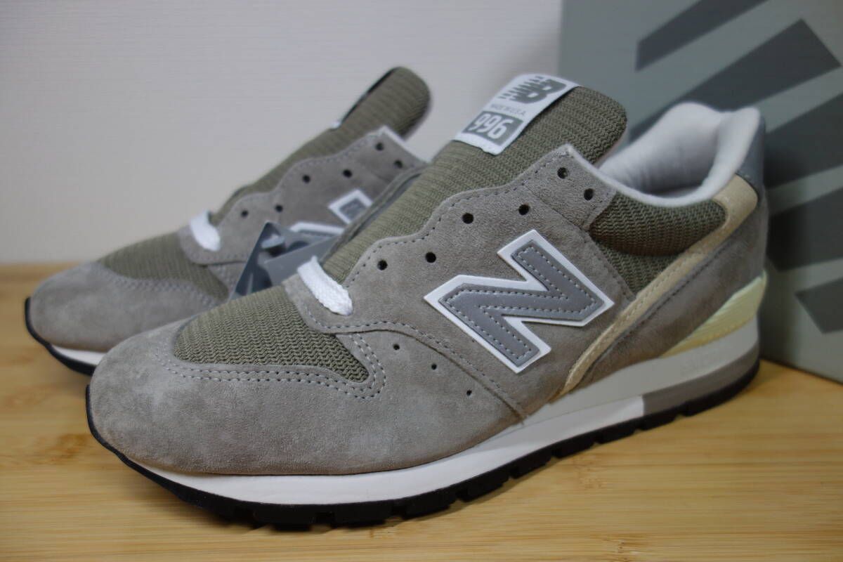 定価3.5万円 未使用 New Balance U996 GR 25cm USA 576 990 991 992 993 996 997 998 1300 1400 1500 UK NV GY v1 v2 v3 v4 v5 v6 限定