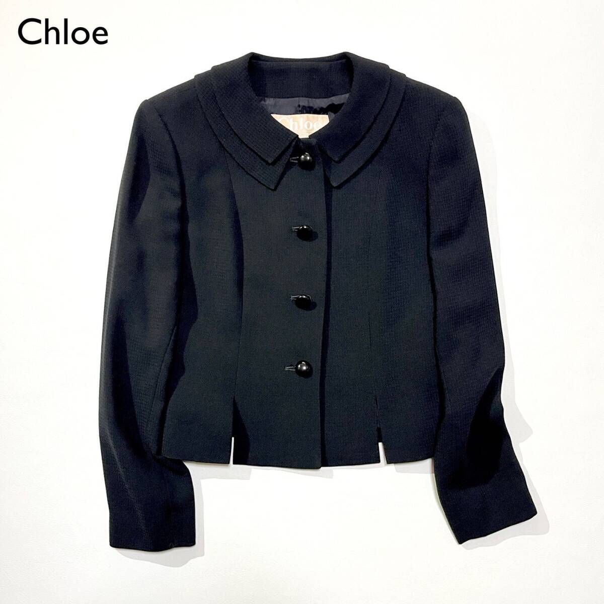 Chloe ビジューフリルジャケット ブラック サイズ38 楽天市場】【送料無料】[RASW]フリルブルゾン ☆ ブルゾン