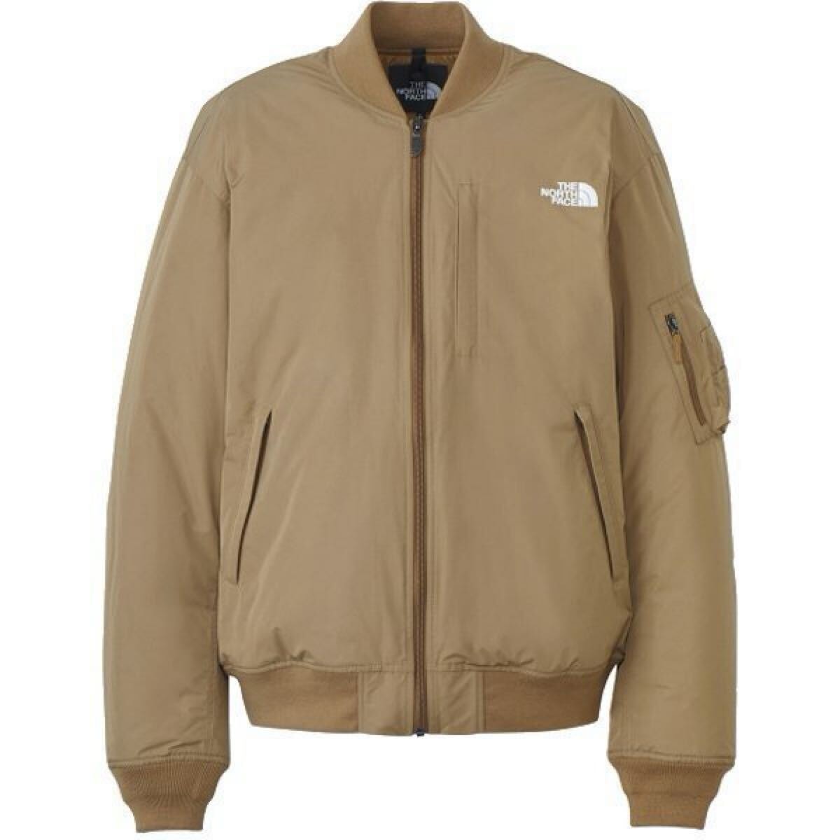 25%OFF（XL）THE NORTH FACE INSULATION BOMBER JACKET NY82452 UB 未使用品 ノースフェイス MA1 MA-1 ブラウン ダウン 中綿 XLサイズ