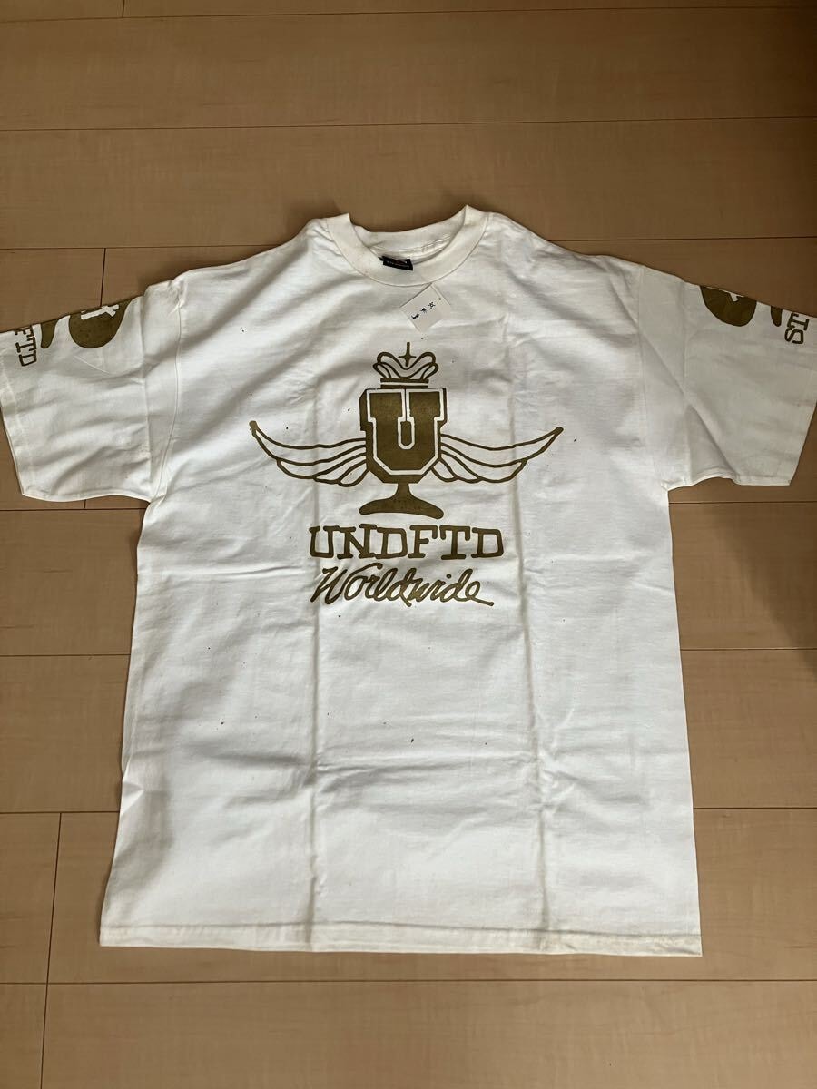 D (傷や汚れあり)】STUSSY ステューシー カットソー 90s old stussy 白