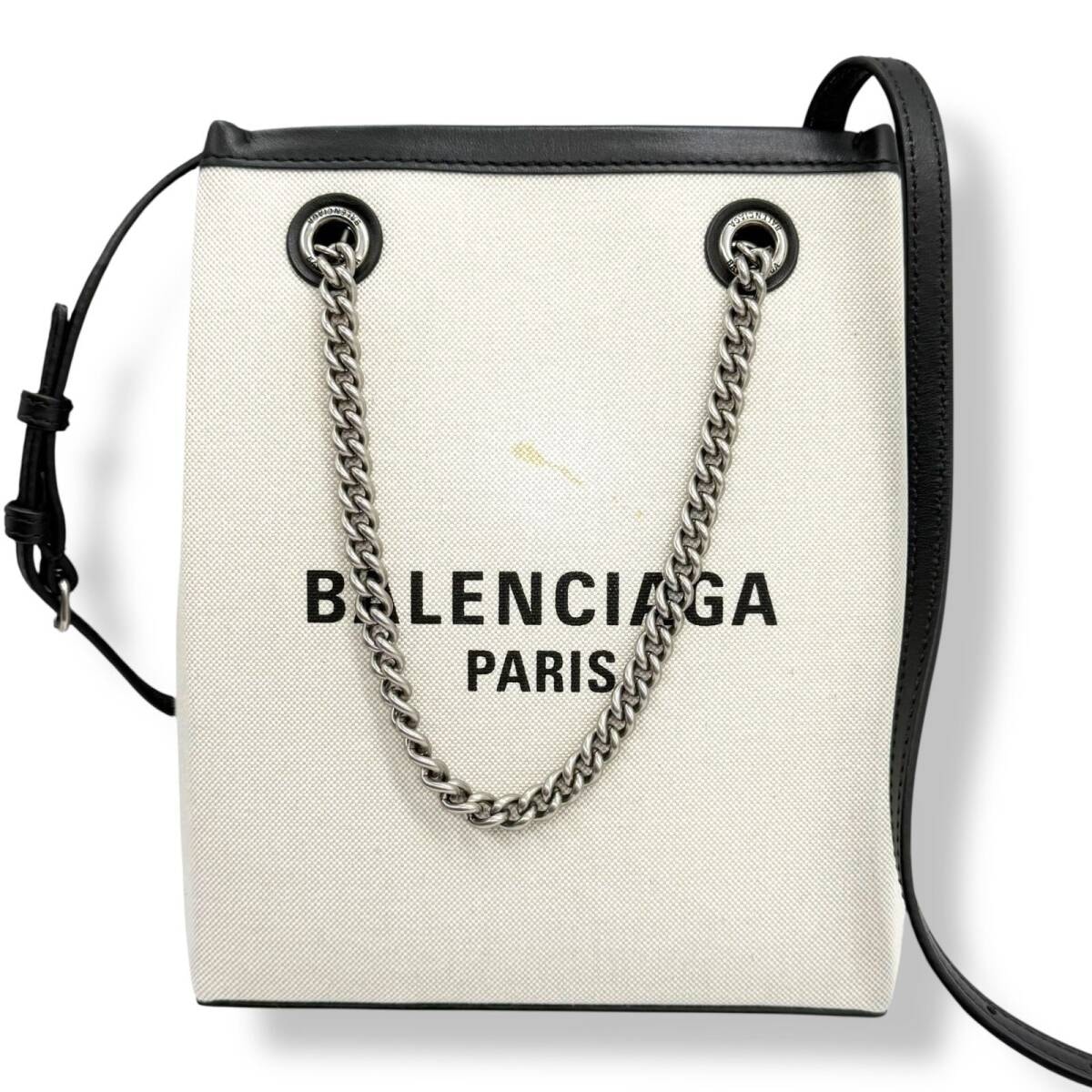 バレンシアガ　2WAY　チェーン　トートバッグ　ショルダーバッグ　デューティーフリー　フォンホルダー　DUTY FREE　761303　4609