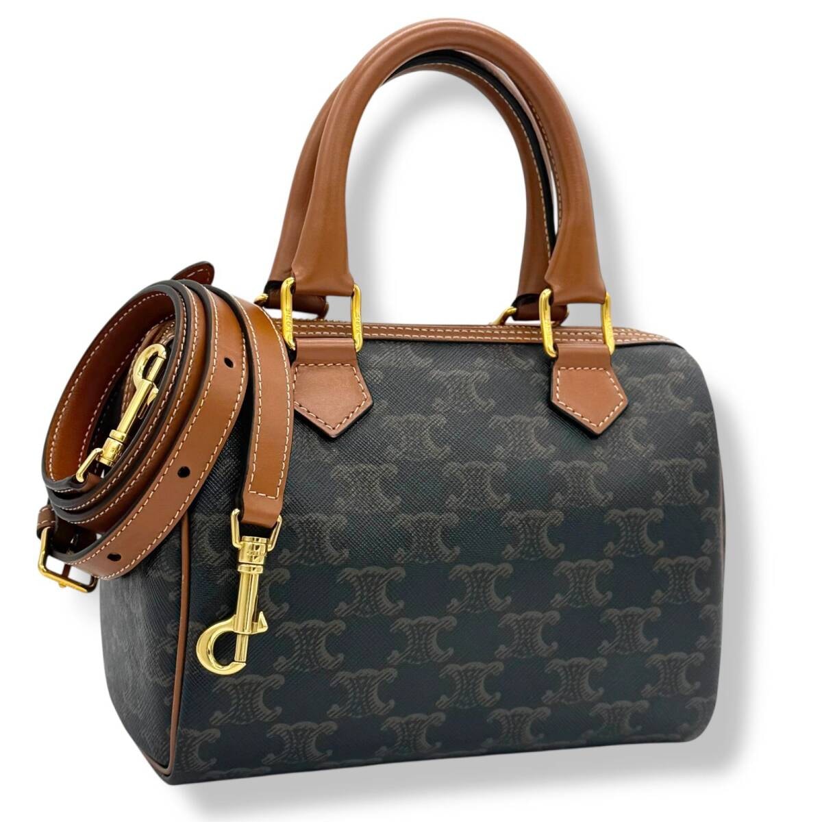 A (未使用に近い)】使用わずか CELINE セリーヌ トリオンフ スモール