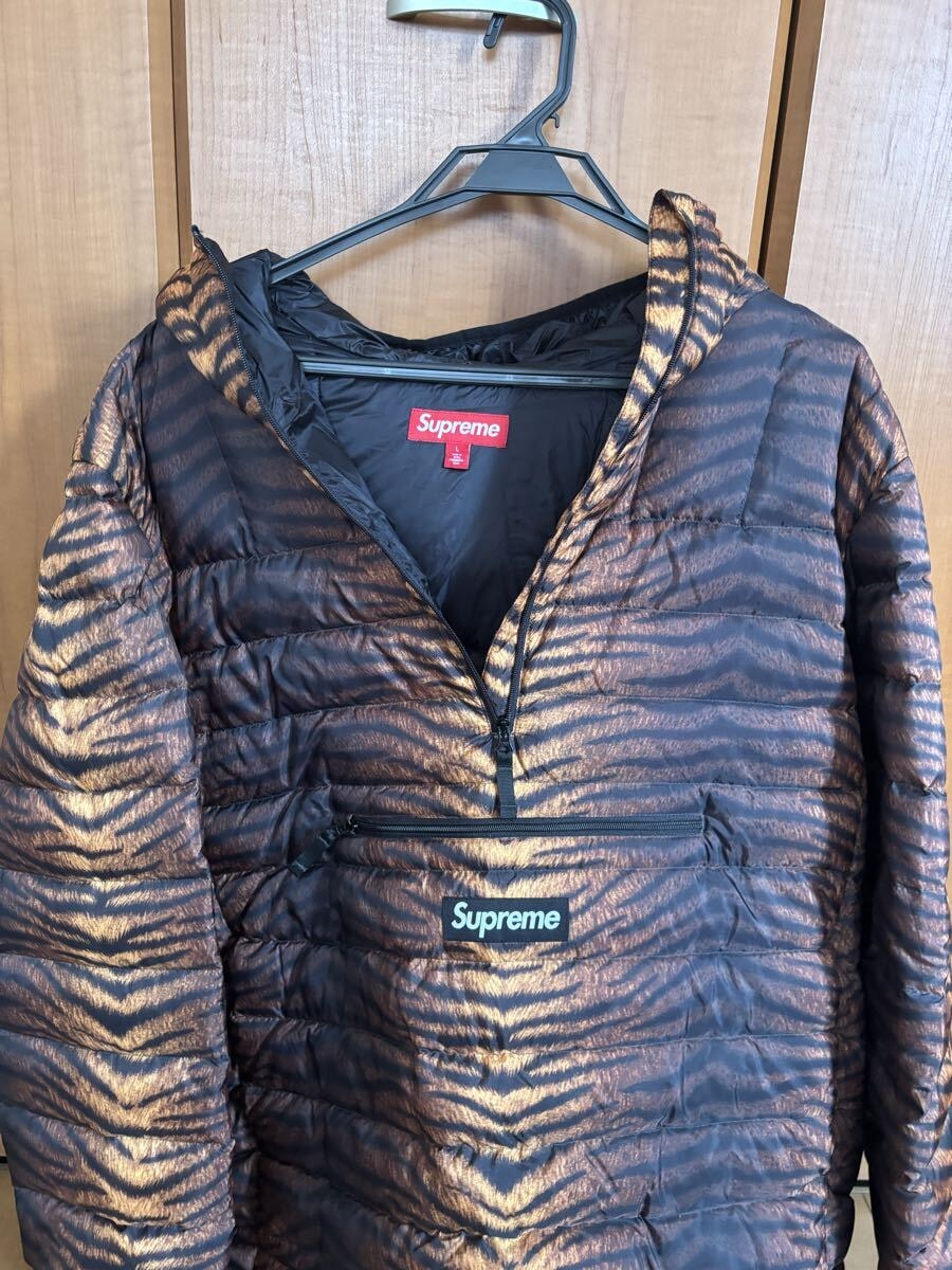 25FWシュプリーム Down Jacketタイガー柄