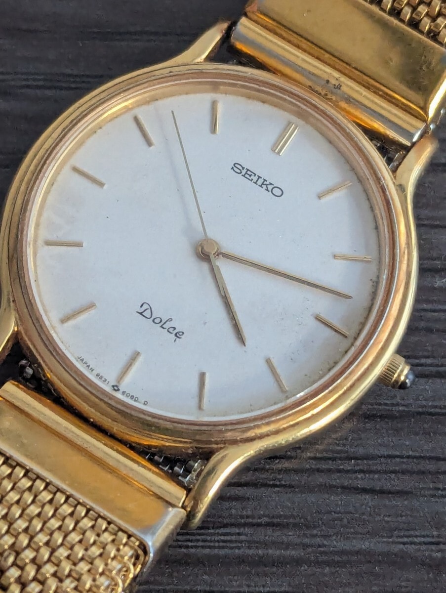 ビンテージ 精工舎 SEIKO セイコー ドルチェ 9531-603A やや傷や汚れあり】ビンテージ 精工舎 SEIKO セイコー ドルチェ 9531