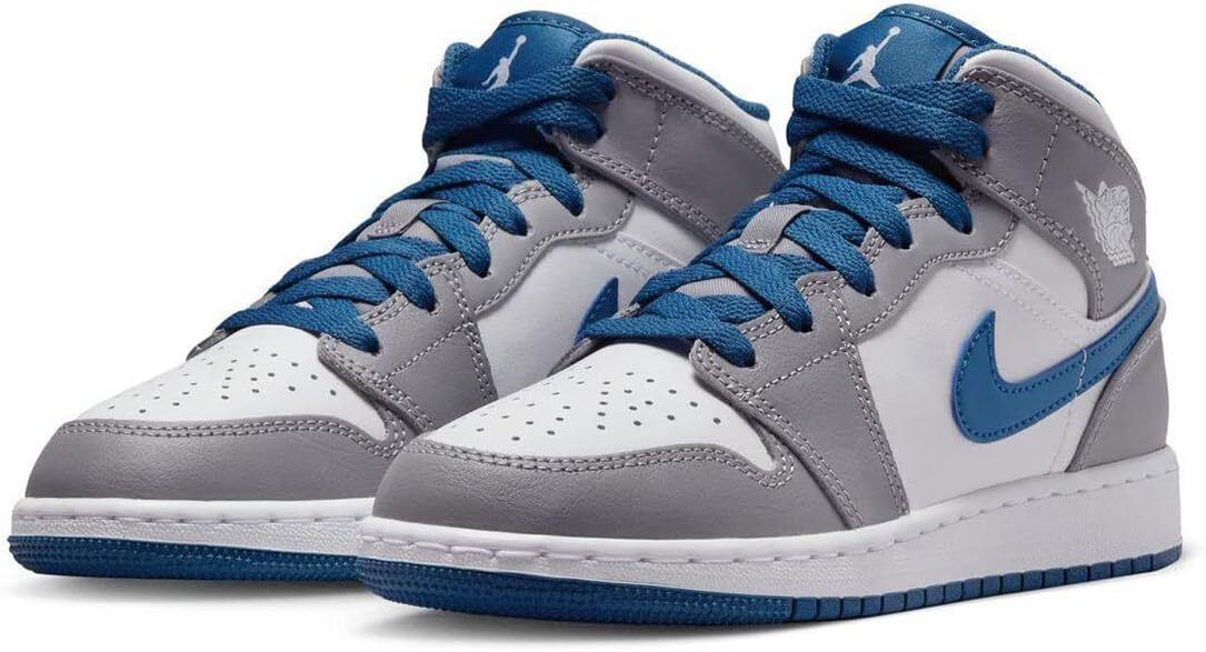 ◆NIKE/ナイキ☆GS AIR JORDAN 1 MID/ナイキ GS エアジョーダン1★TRUE BLUE　23cm
