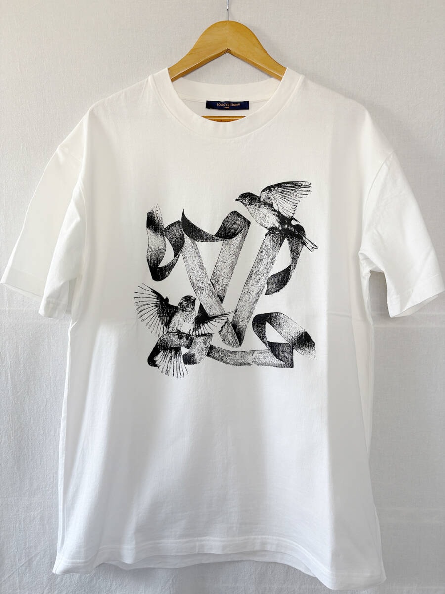 【箱・タグ付｜完売品】LOUIS VUITTON ルイヴィトン 23AW プリンテッドコットンTシャツ｜L