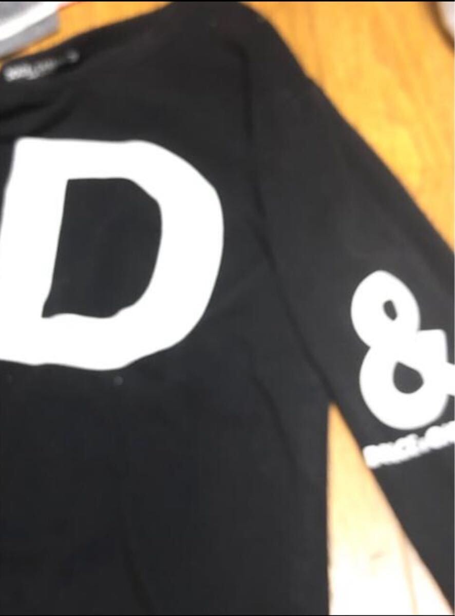 正規品・即日完売・入手困難品・限定・DOLCE&GABBANA ドルチェ&ガッバーナ ドルガバ ロンT 廃盤 超希少 激レア