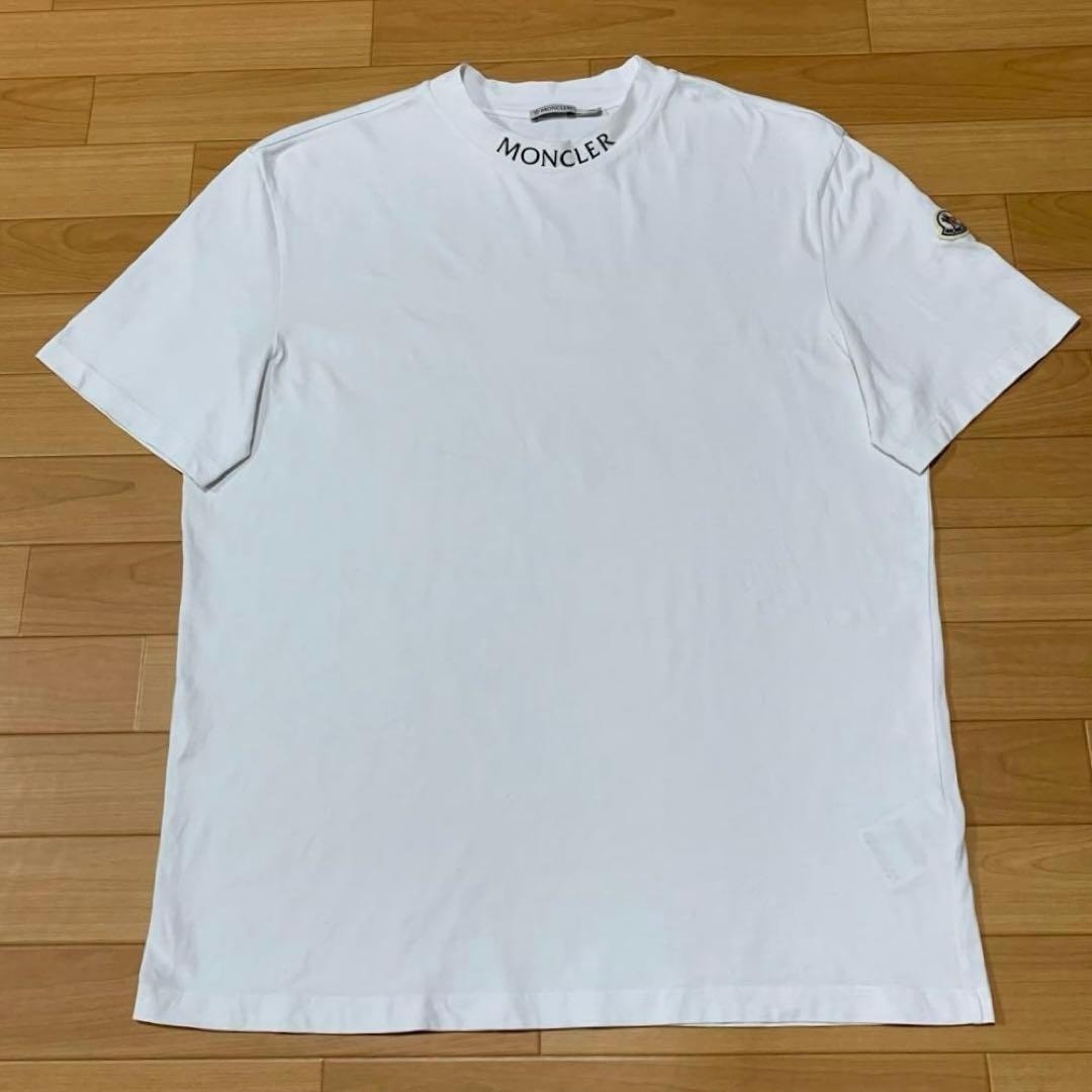 B (目立った傷や汚れなし)】美品☆ モンクレール 襟ロゴ XXL