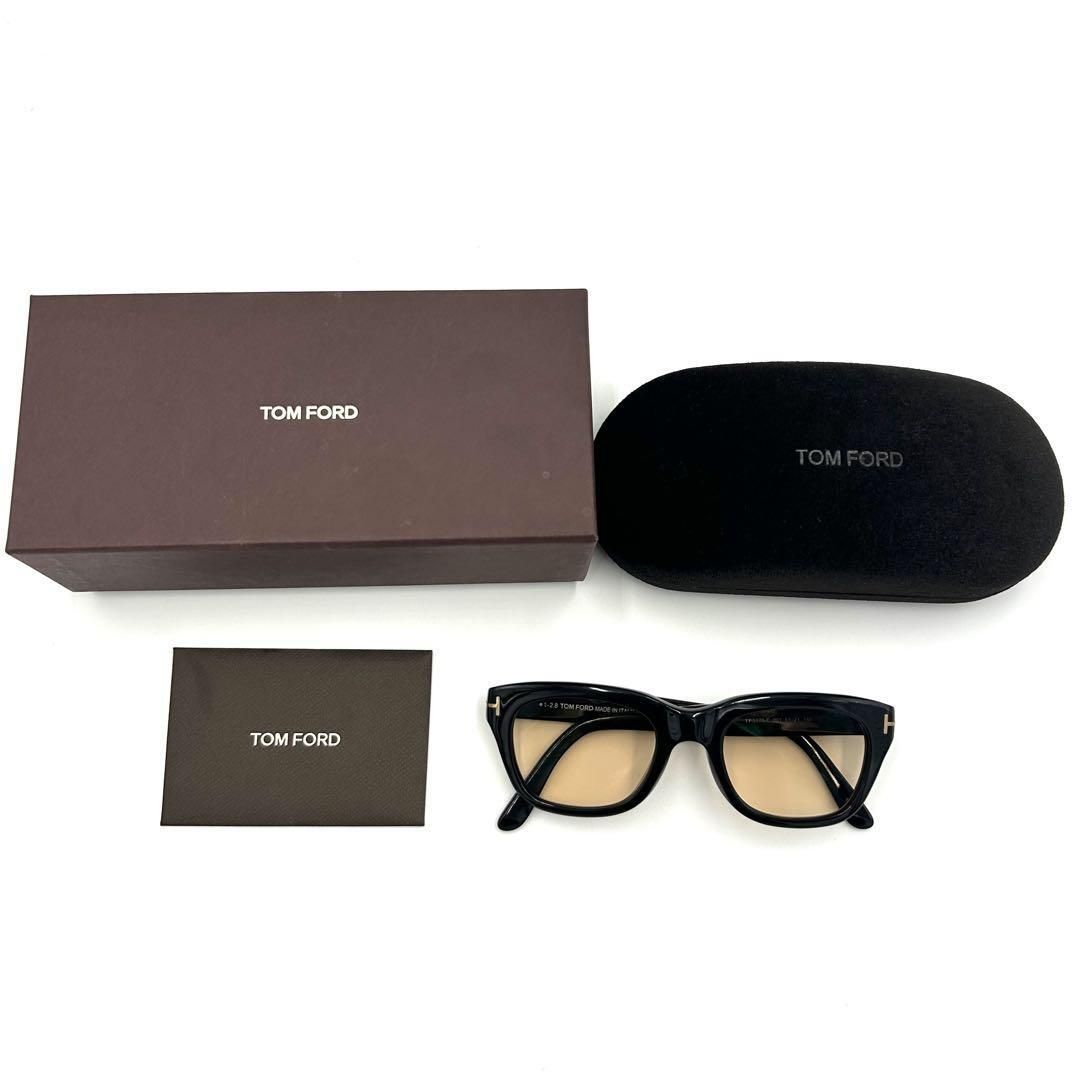 美品 Tom Ford トムフォード サングラス TF5178-F ブラック
