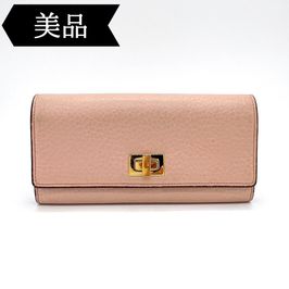フェンディ バイザウェイ レザー フラップ 長財布 8M0251-SME-179-3260