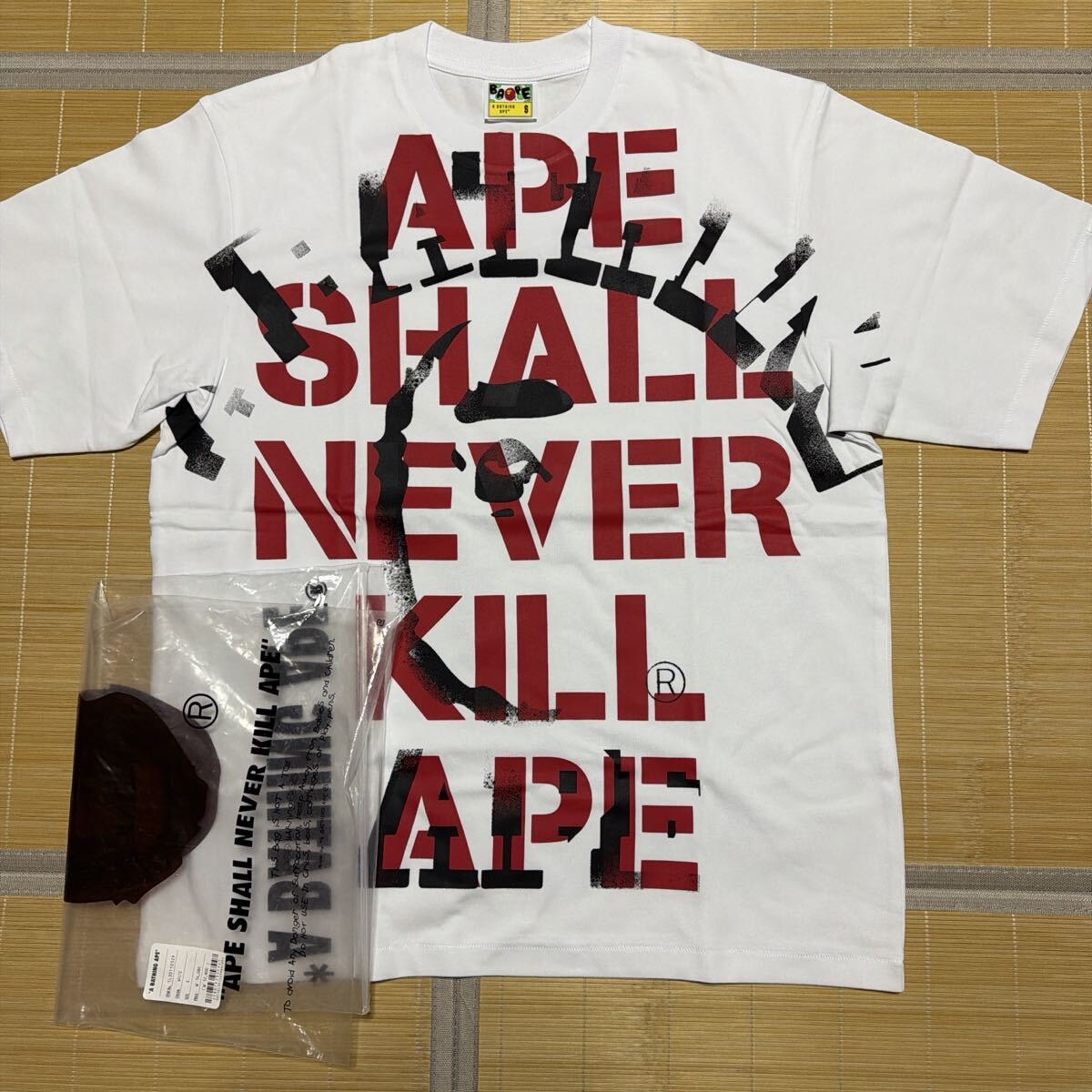 A BATHING APE x The Rolling Stones Tee 