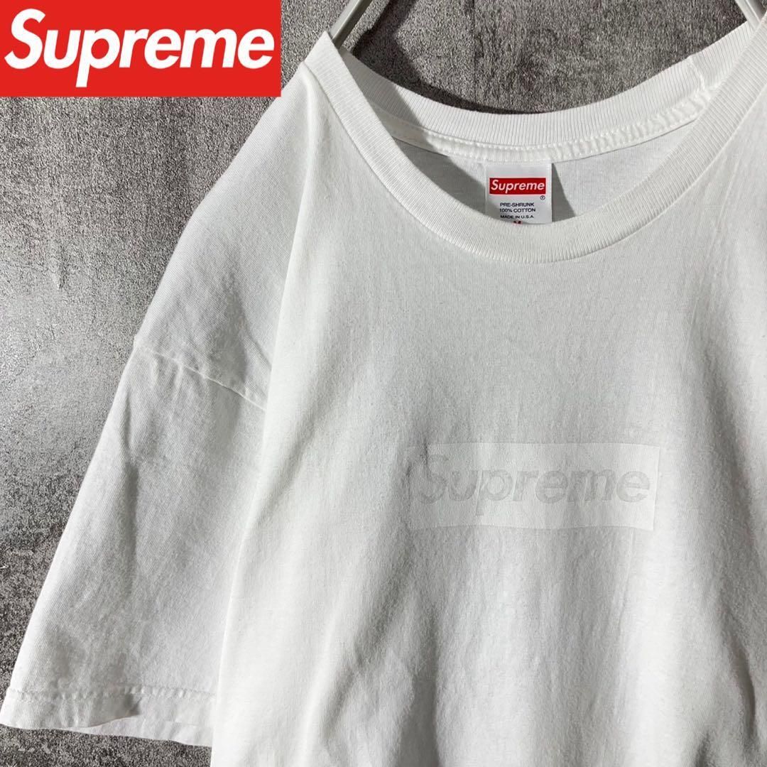 目立った傷や汚れなし】[大人気] シュプリーム Tシャツ プリント