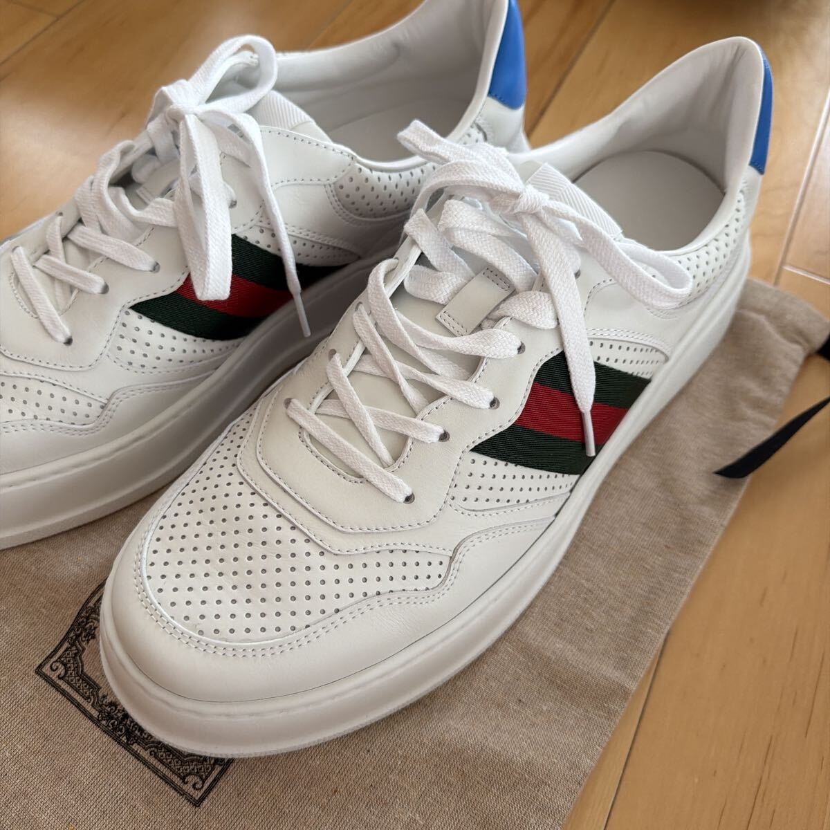 C (やや傷や汚れあり)】グッチ GUCCI BOATREK スニーカー 靴 レザー