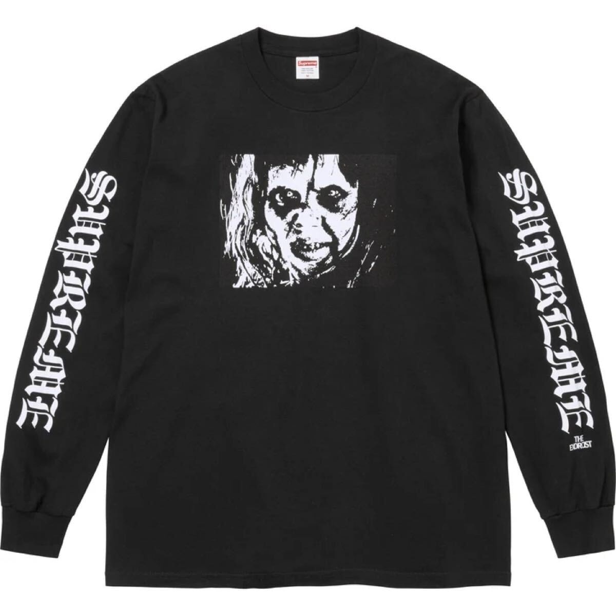 （L）25aw Supreme The Exorcist Mother L/S Tee Black シュプリーム エクソシスト バックプリント ロンT 黒 楳図かずお ホラー漫画