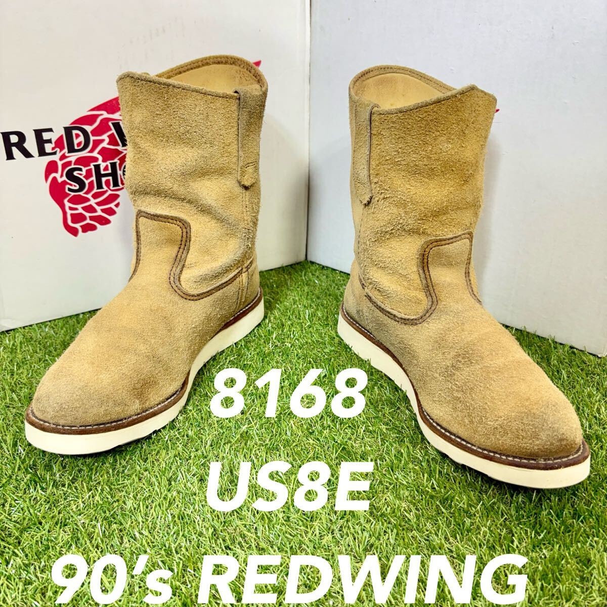 【安心品質0759】レッドウイング8Eペコスヤマト運輸送料込26-27廃盤 REDWING 匿名配送 PECOS