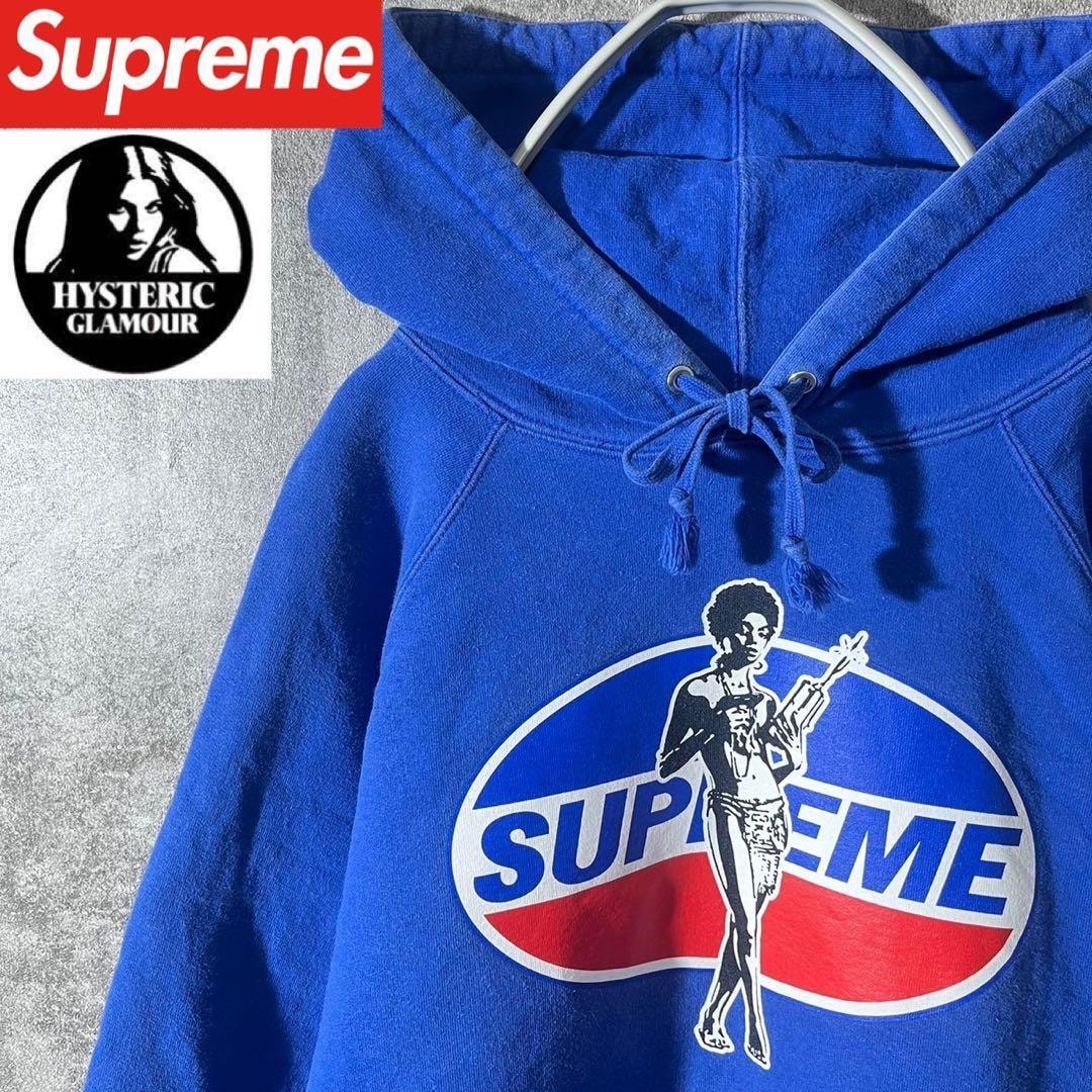 [大人気] シュプリーム　ヒステリックグラマー　コラボ　パーカー　レアカラー
