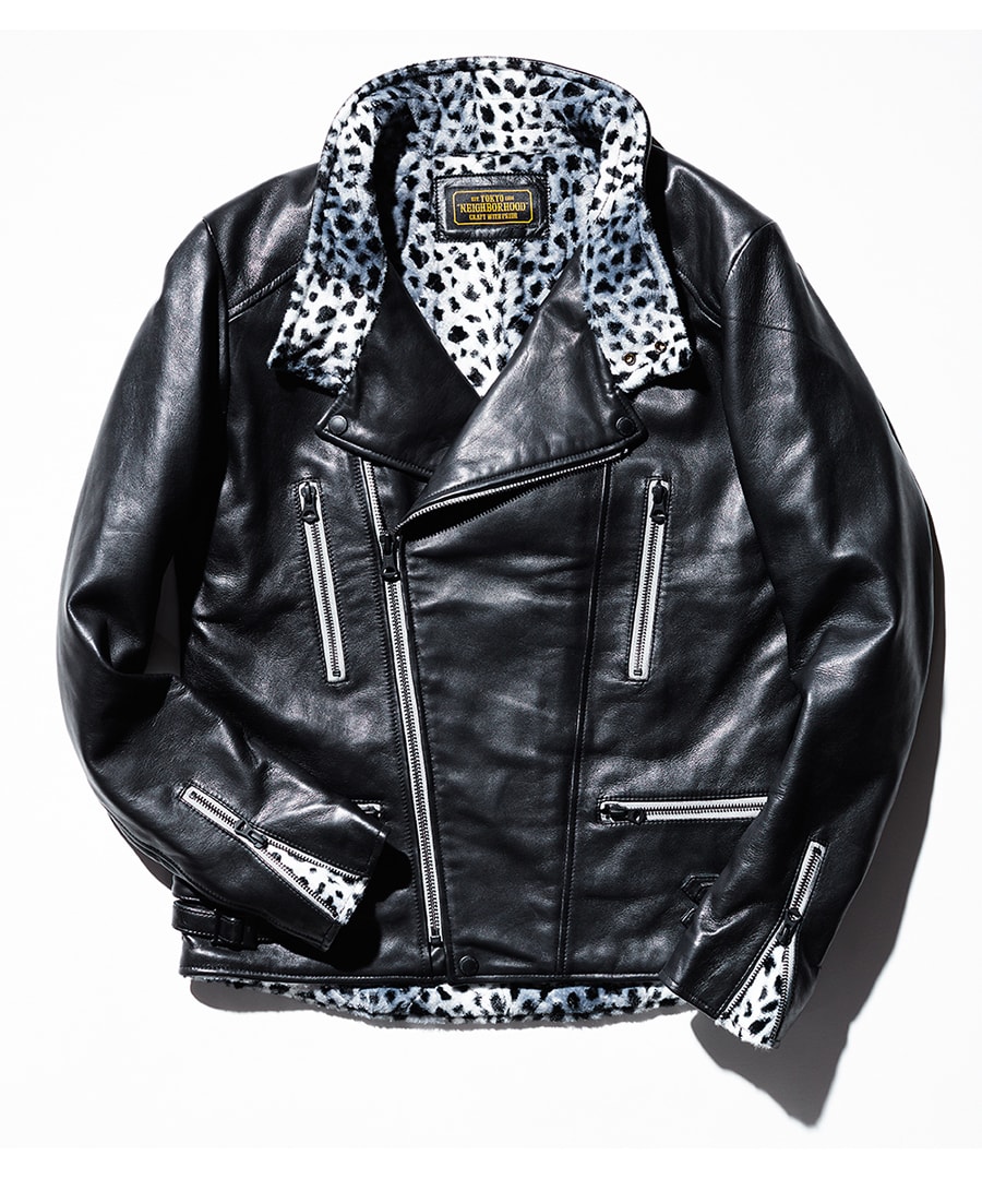 NEIGHBORHOOD x Yohji Yamamoto POUR HOMME Leather Jacket 