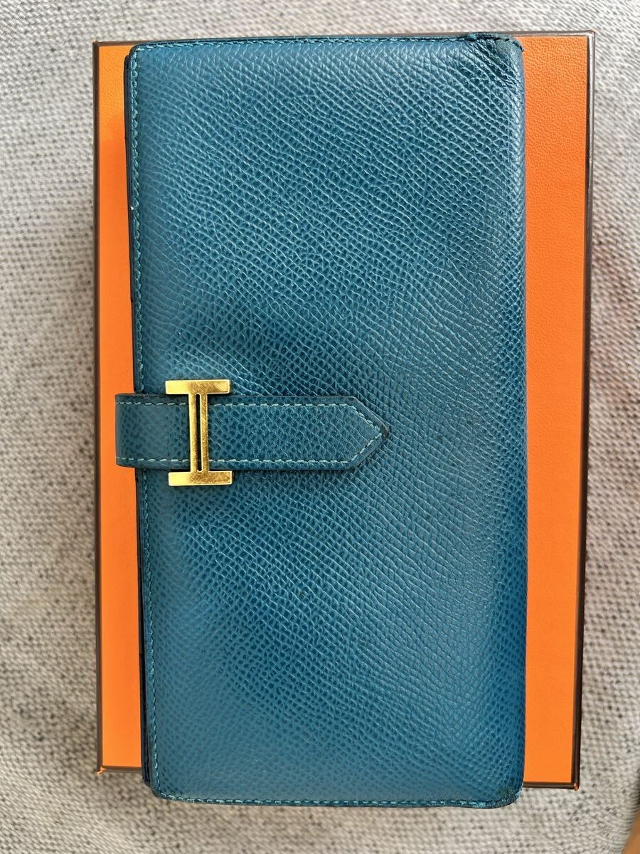 エルメス　べアン　バイカラー